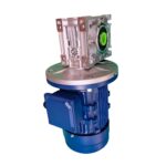 NMRV Right-Angled Worm Geared Motor- 0.75HP Rating, 1:25 Gear Ratio