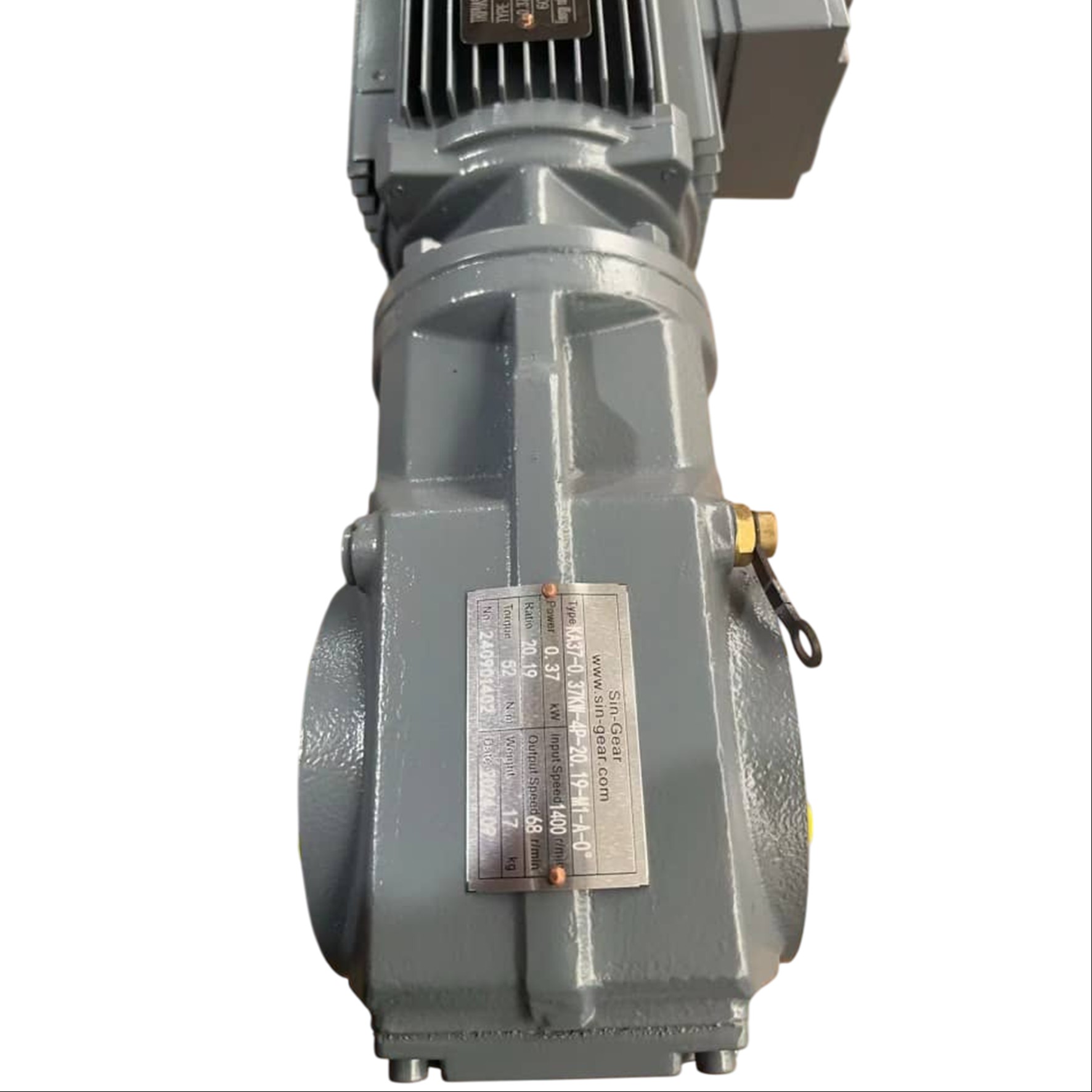 Inline Geared Motors- R-Series, 1HP, Ratio: 1:25 - Image 6