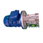NMRV Right-Angled Worm Geared Motor– 0.75HP Rating, 1:40 Gear Ratio